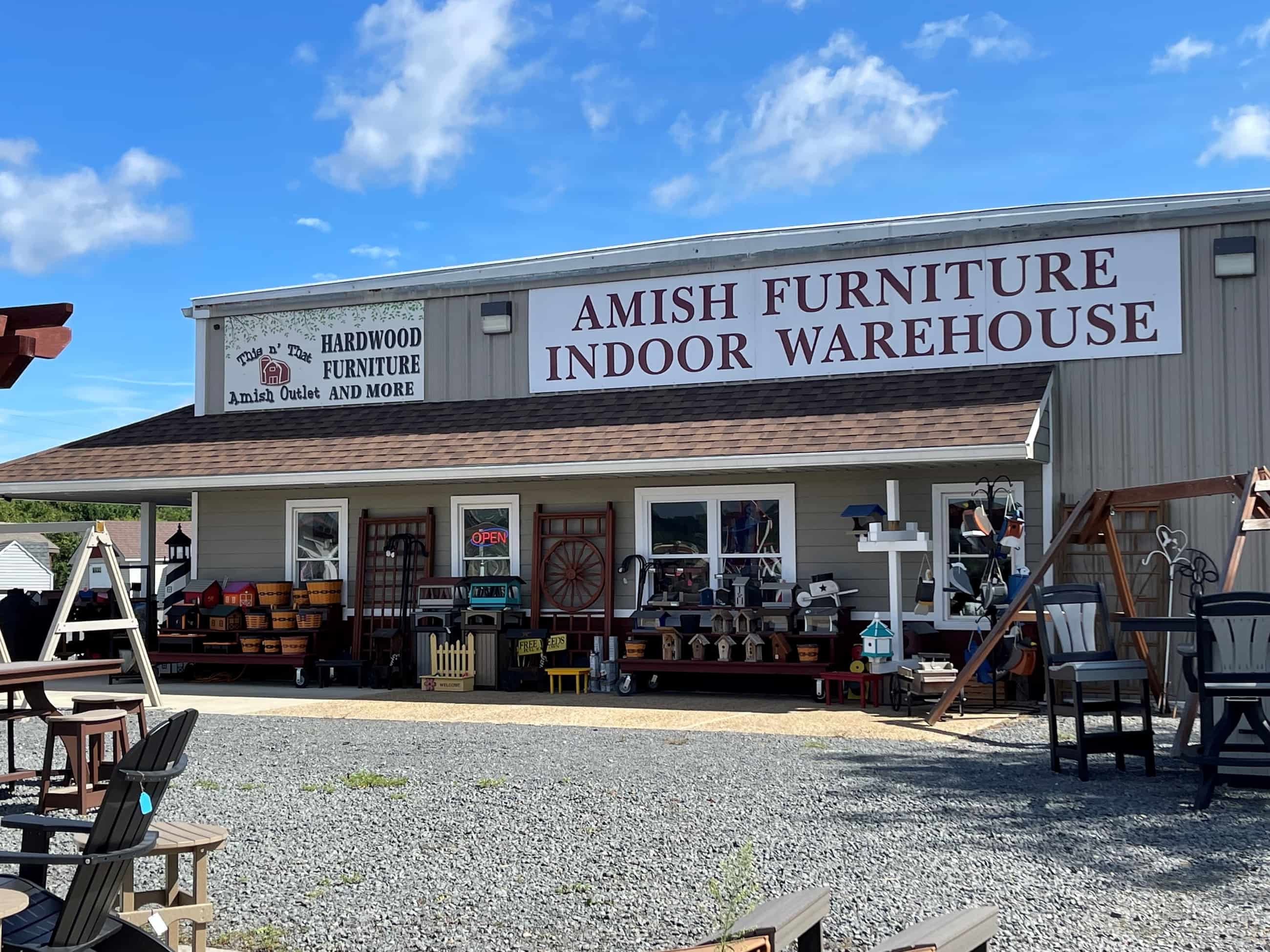 This n' That Amish Outlet Structures, Furniture, Decor, Gifts